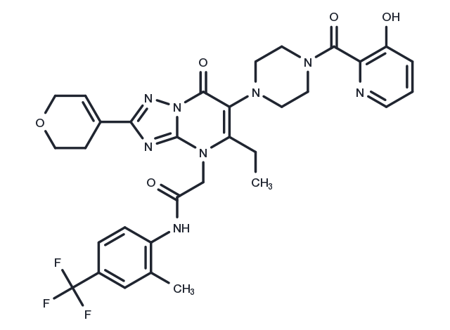 Werner syndrome RecQ helicase-IN-4 Chemical Structure