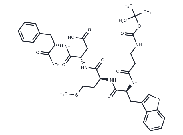 Pentagastrin Chemical Structure