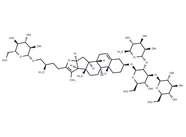 Pseudoprotogracillin Chemical Structure