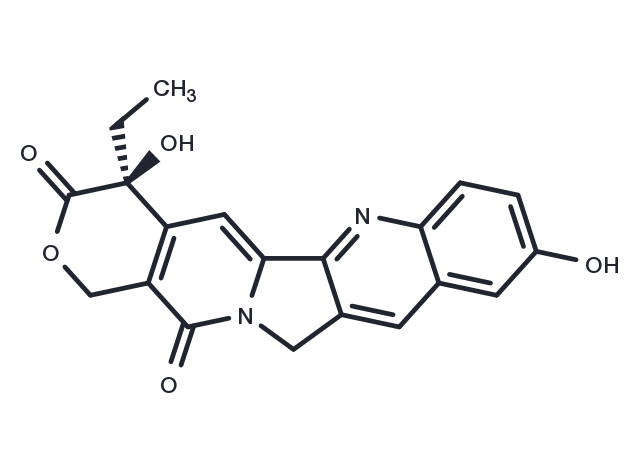 (S)-10-Hydroxycamptothecin Chemical Structure