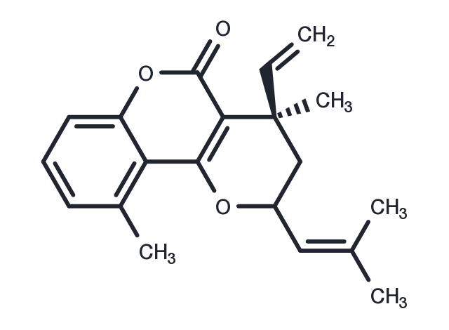 Preethuliacoumarin Chemical Structure