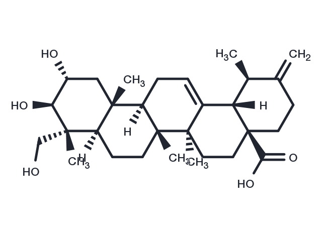 Actinidic acid Chemical Structure