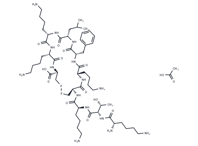 Endotoxin Inhibitor acetate(147396-10-9 free base) Chemical Structure