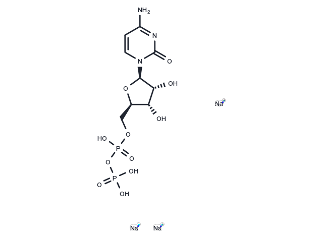 Cytidine 5'-diphosphate trisodium salt Chemical Structure