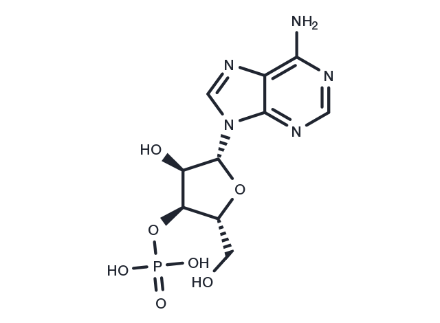 3'-Adenylic acid Chemical Structure