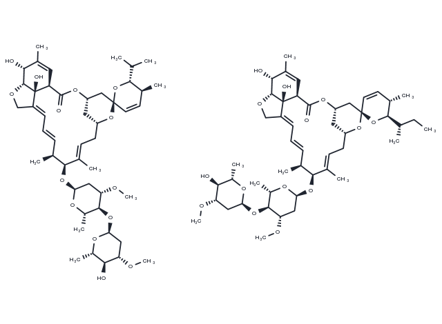 Avermectin B1 Chemical Structure