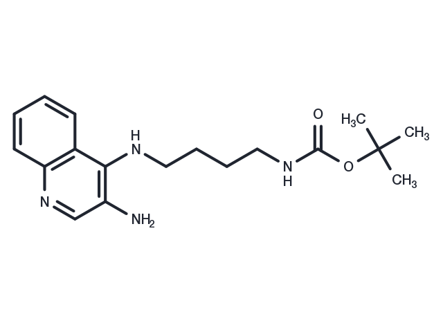 N4-(4-Boc-aminobutyl)quinoline-3,4-diamine Chemical Structure
