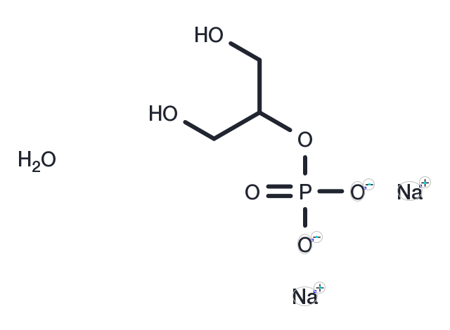β-Glycerophosphate disodium salt hydrate Chemical Structure