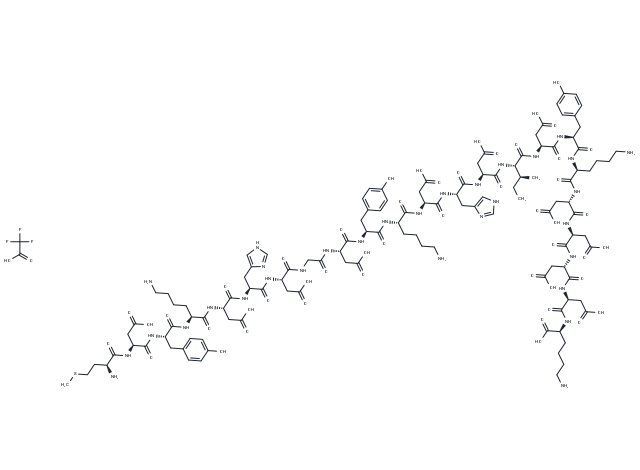 3X FLAG peptide TFA (402750-12-3 free base) Chemical Structure