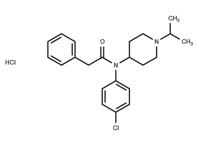 Lorcainide hydrochloride Chemical Structure