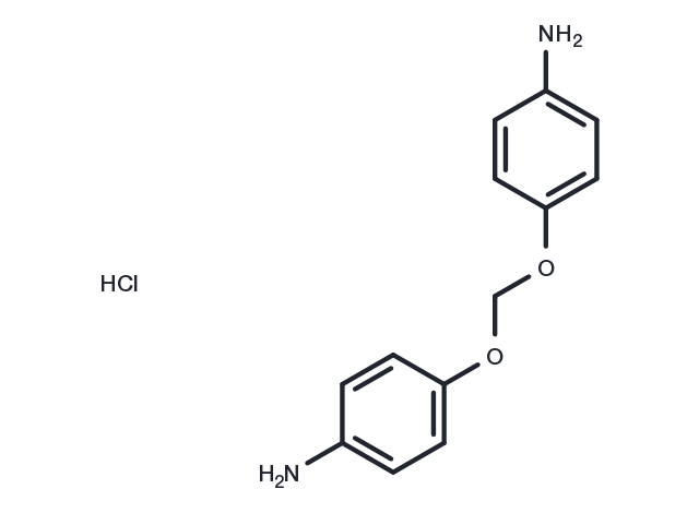 Aniline, 4,4'-(methylenedioxy)di-, dihydrochloride Chemical Structure