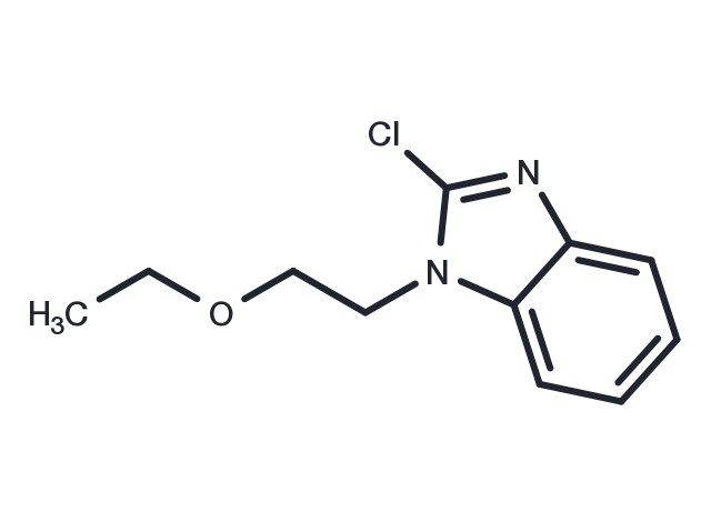 2-Chloro-1-(2-ethoxyethyl)-1H-benzo[d]imidazole Chemical Structure