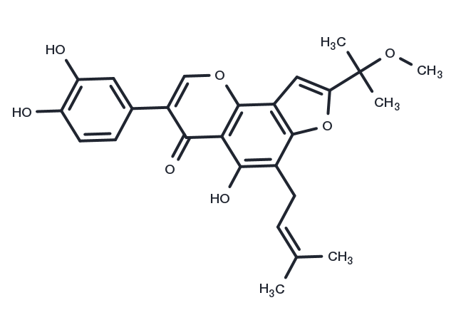 Derrisisoflavone I Chemical Structure