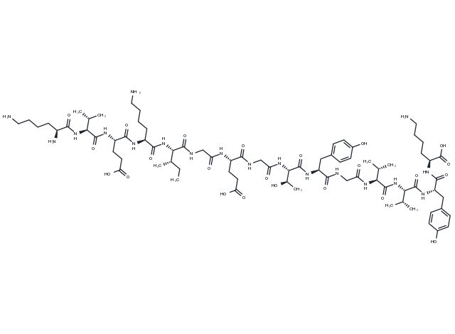 Tyrosine Kinase Peptide 1 Chemical Structure
