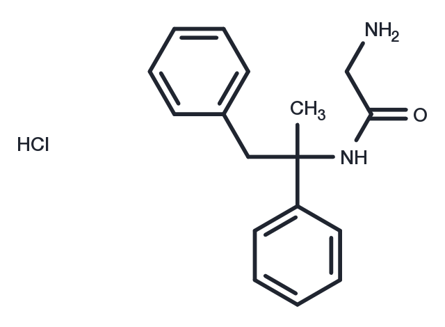 Remacemide hydrochloride Chemical Structure