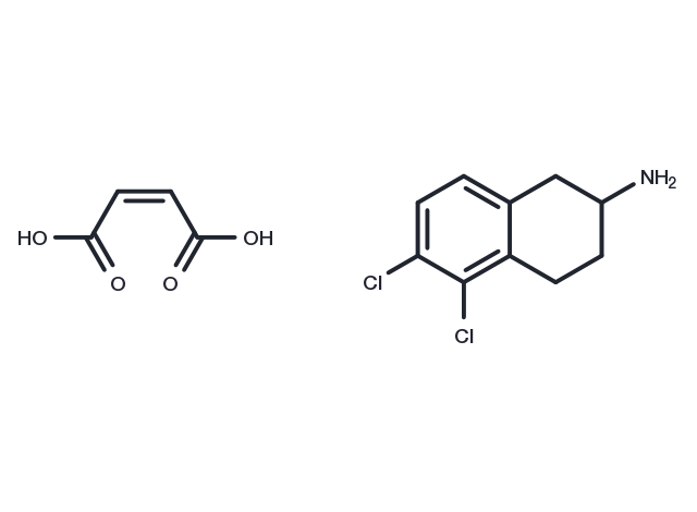 DCAT Maleate Chemical Structure