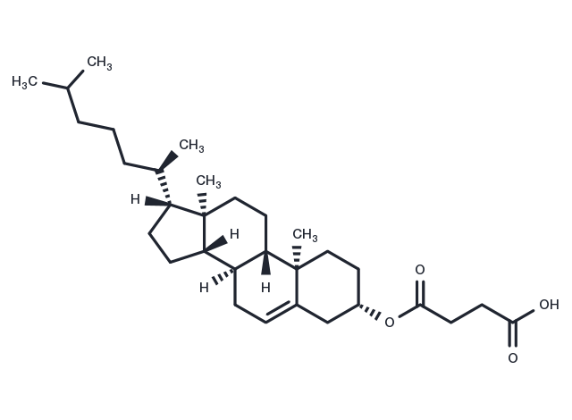 Cholesteryl Hemisuccinate Chemical Structure