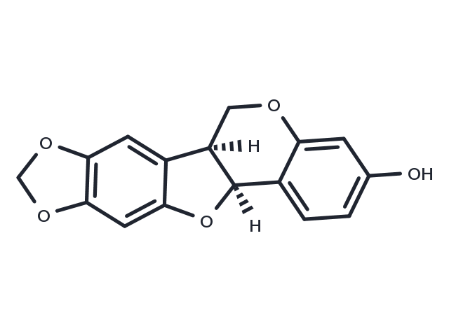 dl-Maackiain Chemical Structure
