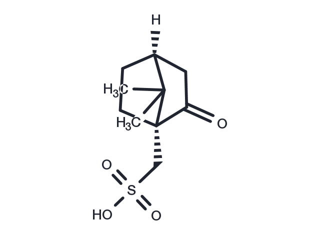(1R)-(-)-10-Camphorsulfonic acid Chemical Structure