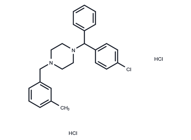 Meclizine dihydrochloride Chemical Structure