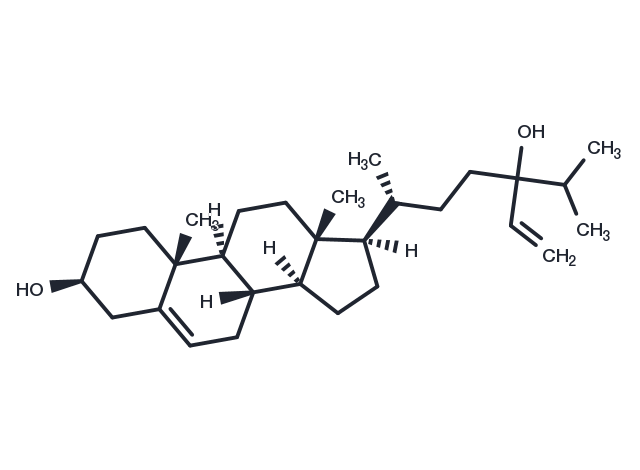 Saringosterol Chemical Structure