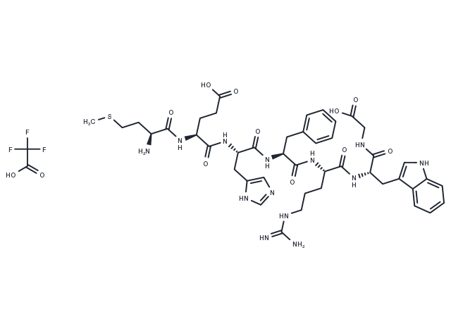 Adrenocorticotropic Hormone (ACTH) (4-10) TFA Chemical Structure