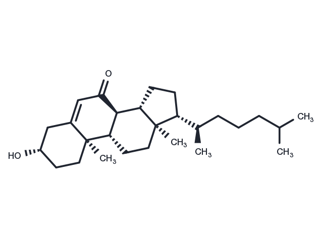 7-Ketocholesterol Chemical Structure