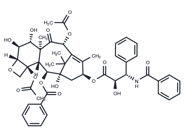 6α-hydroxy Paclitaxel Chemical Structure