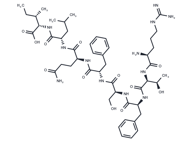 NS2 (114-121), Influenza Chemical Structure