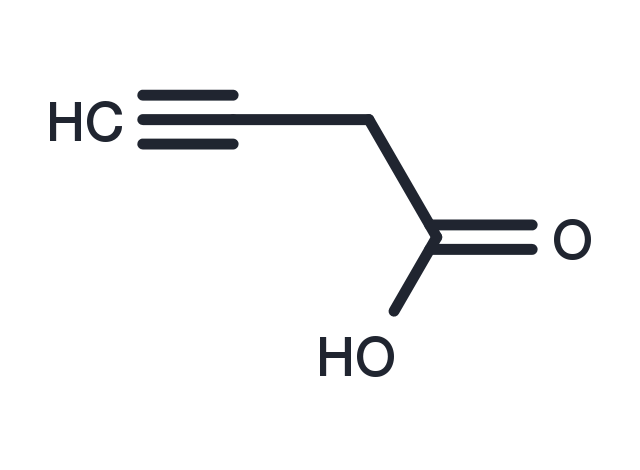 3-Butynoic acid Chemical Structure