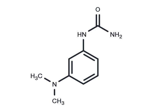 M-dimethylaminophenyl urea Chemical Structure