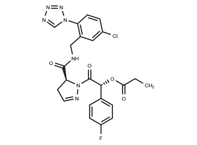 AZD8165 Chemical Structure