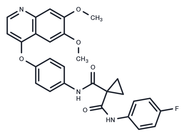 Cabozantinib Chemical Structure