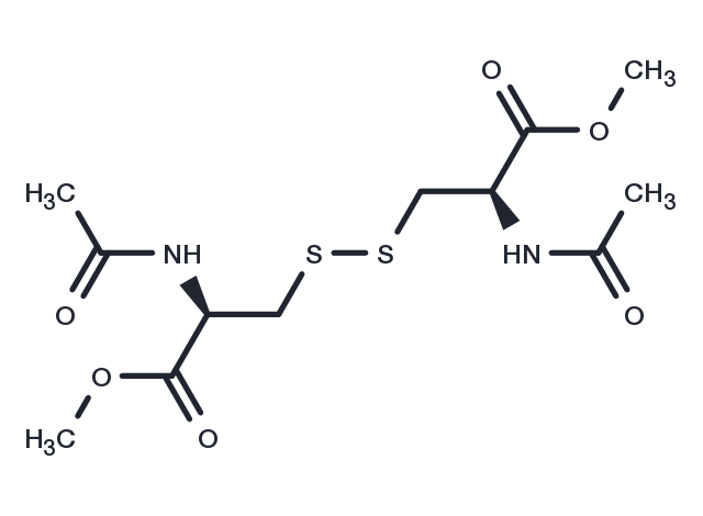 Dimethyl diacetyl cystinate Chemical Structure