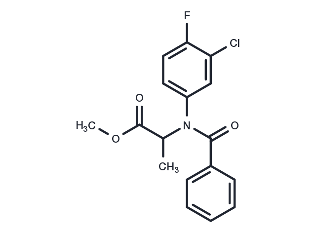 Flamprop-methyl Chemical Structure
