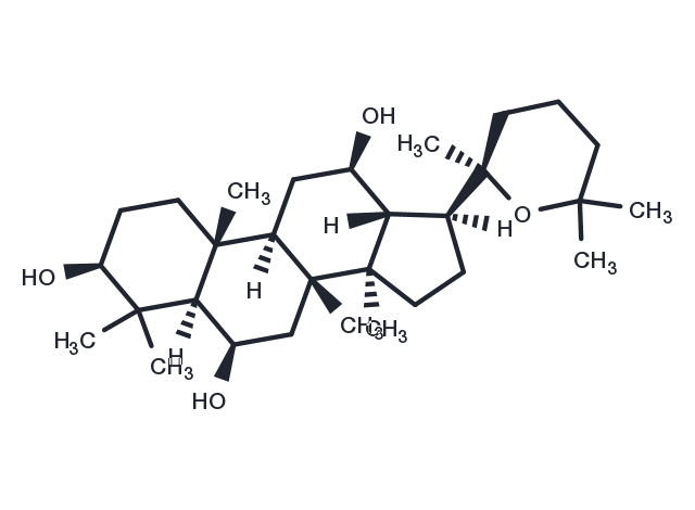 Panaxatriol Chemical Structure
