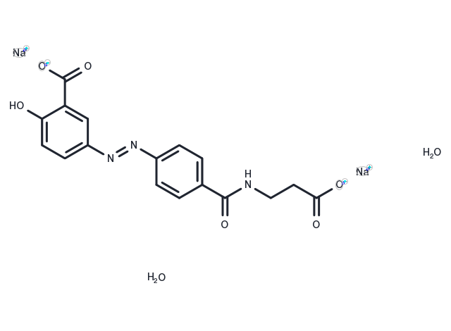 Balsalazide sodium hydrate Chemical Structure