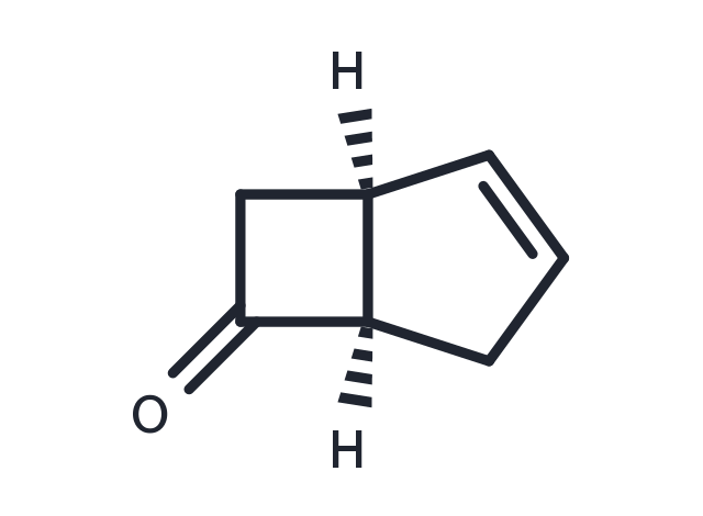 (-)-(1S,5R)-cis-Bicyclo[3.2.0]hept-2-en-6-one Chemical Structure