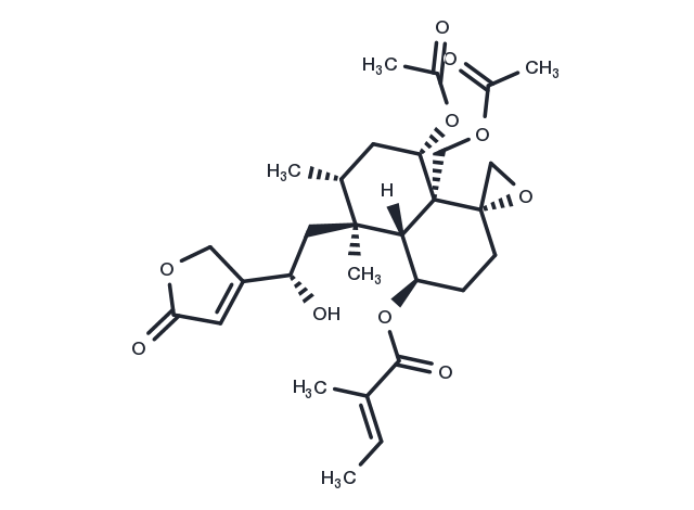 Ajugamarin A 1 Chemical Structure