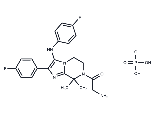 Ganaplacide phosphate Chemical Structure