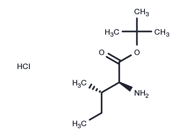 H-Ile-OtBu.HCl Chemical Structure