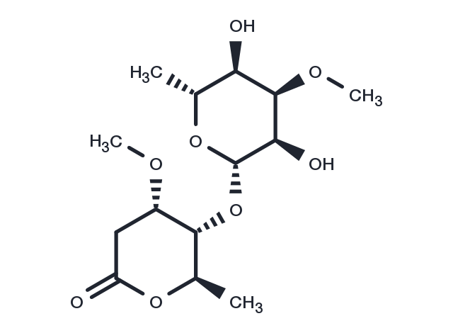 6-Deoxy-3-O-methyl-β-allopyranosyl (1→4)-β-cymaronic acid δ-lactone