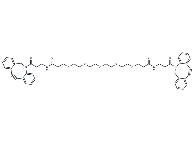 DBCO-PEG5-DBCO Chemical Structure