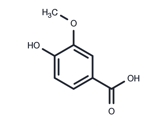 Vanillic Acid Chemical Structure