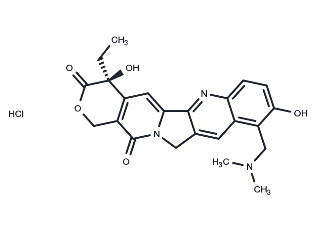 Topotecan hydrochloride Chemical Structure