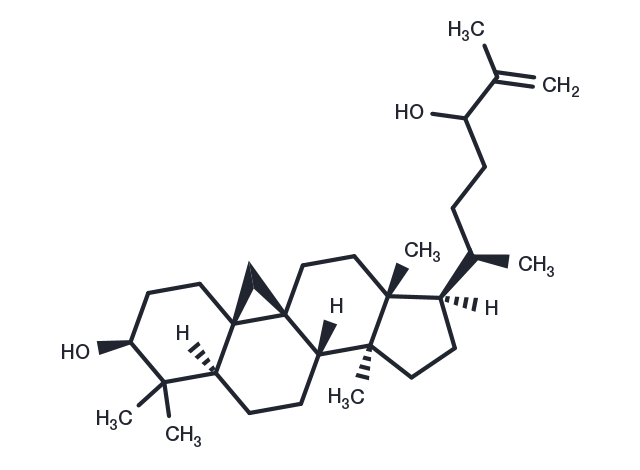 Cycloart-25-ene-3,24-diol Chemical Structure