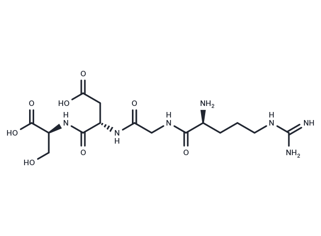 Arg-Gly-Asp-Ser Chemical Structure