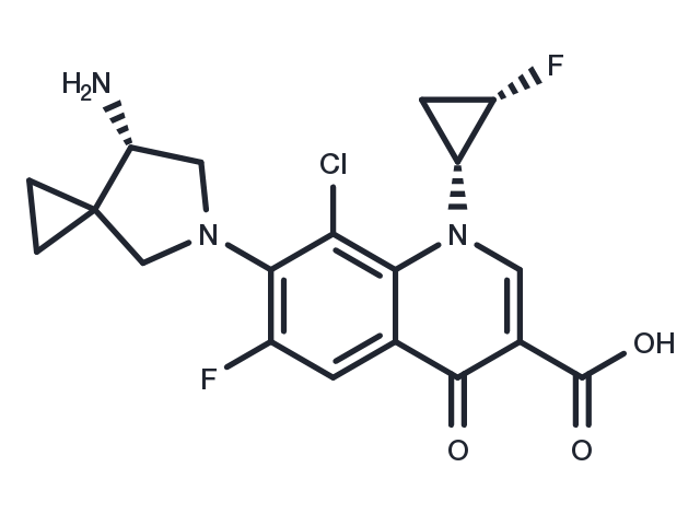 Sitafloxacin Chemical Structure