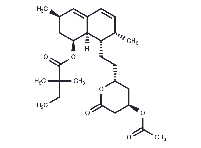 4-Acetylsimvastatin Chemical Structure