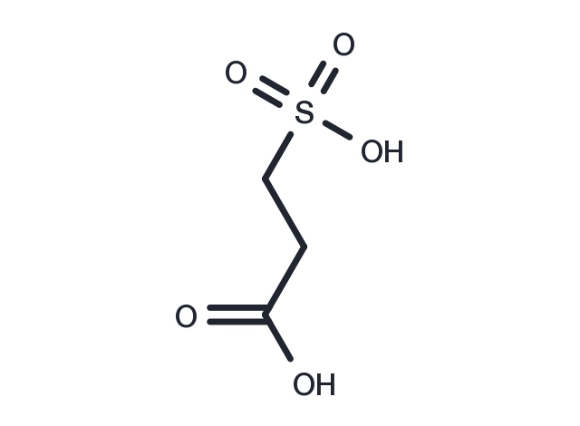 3-Sulfopropanoic acid Chemical Structure